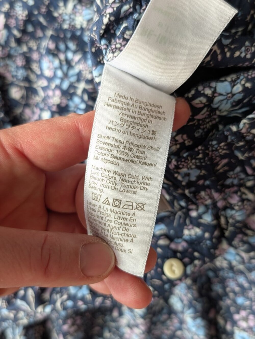 J. Crew Cotton Poplin Pajama Pant in Coventry Floral medium - Picture 6 of 7